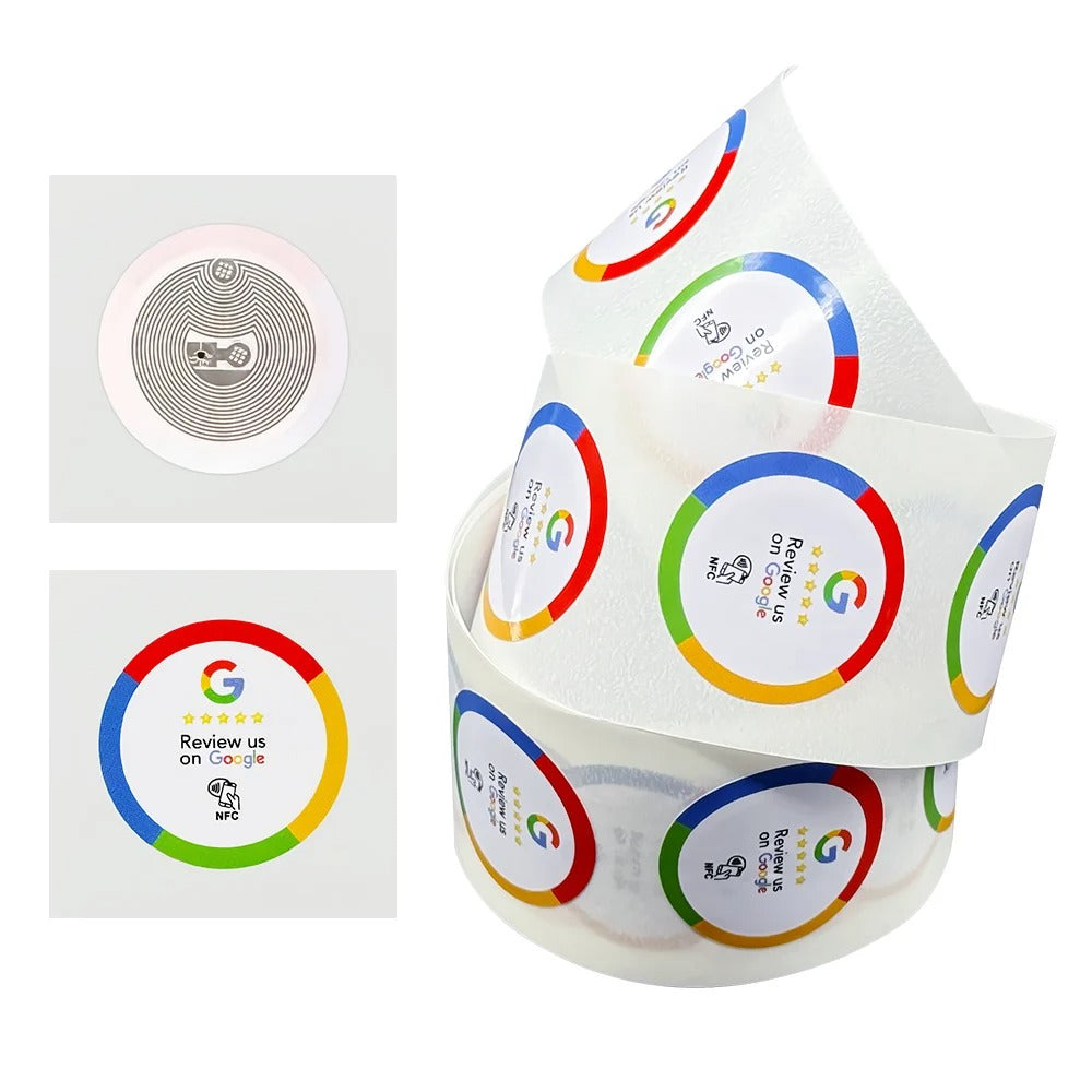 Sticker Google Review - Round - 3cm