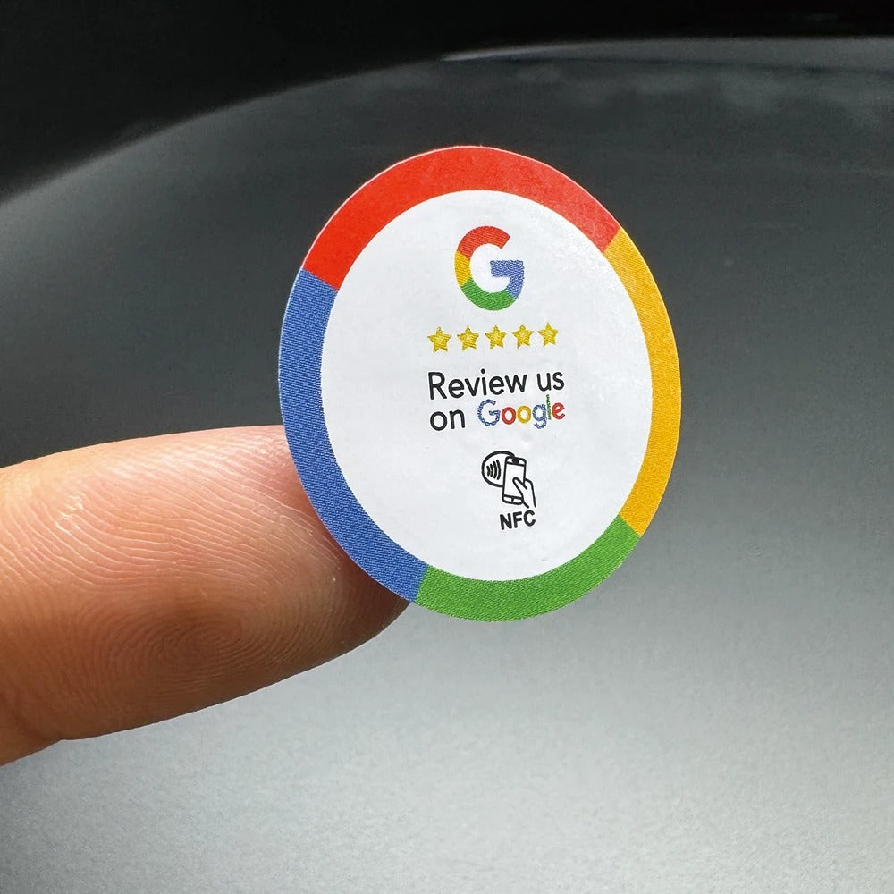 Sticker Google Review - Round - 3cm