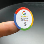 Sticker Google Review - Round - 3cm